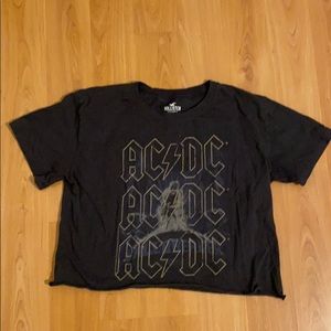 AC/DC crop top